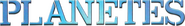 Logo of Planetes image size 782x109