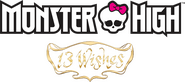 Logo of Monster High: 13 Wishes image size 2778x1236