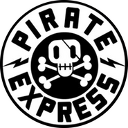 Logo of Pirate Express image size 978x979