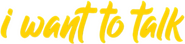 Logo of I Want to Talk image size 648x154