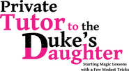 Logo of Private Tutor to the Duke's Daughter image size 639x357