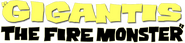 Logo of Gigantis, the Fire Monster image size 789x184
