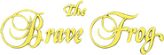 Logo of The Brave Frog image size 382x128