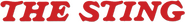 Logo of The Sting image size 1275x149