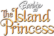 Logo of Barbie as the Island Princess image size 445x296