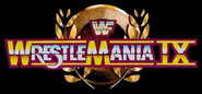 Logo of WWE WrestleMania IX image size 462x215