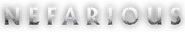 Logo of Nefarious image size 4319x743