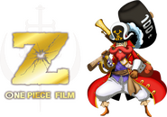 Logo of One Piece Film: Z image size 785x552