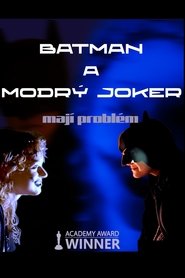 poster Batman and Blue Joker in Trouble