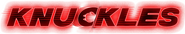 Logo of Knuckles image size 997x184