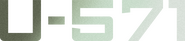 Logo of U-571 image size 4289x952