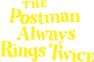 Logo of The Postman Always Rings Twice image size 1733x1139