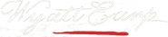 Logo of Wyatt Earp image size 523x117