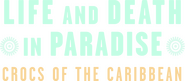 Logo of Life and Death in Paradise: Crocs of the Caribbean image size 2452x1070