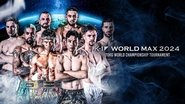 Backdrop of K-1 WORLD MAX 2024: 70kg Final & 55kg 1st Round image size 1920x1080