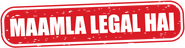 Logo of Maamla Legal Hai image size 784x205