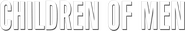 Logo of Children of Men image size 785x132