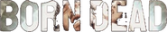 Logo of Born Dead image size 793x155