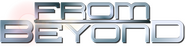 Logo of From Beyond image size 787x199