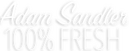 Logo of Adam Sandler: 100% Fresh image size 666x262