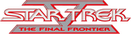 Logo of Star Trek V: The Final Frontier image size 783x207