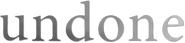Logo of Undone image size 787x185