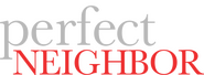Logo of The Perfect Neighbor image size 3521x1295