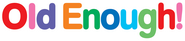 Logo of Old Enough! image size 1275x283