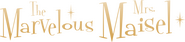 Logo of The Marvelous Mrs. Maisel image size 4303x982