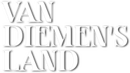 Logo of Van Diemen's Land image size 671x377