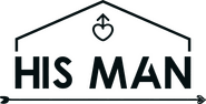 Logo of His Man image size 2305x1170