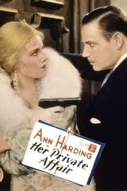 poster Her Private Affair