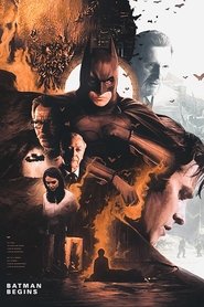 Poster of Batman Begins image size 2000x3000