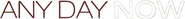 Logo of Any Day Now image size 1272x132