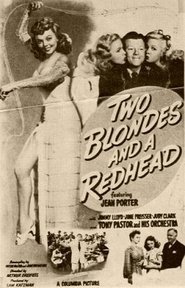 poster Two Blondes and a Redhead