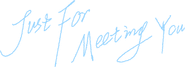 Logo of Just For Meeting You image size 940x340