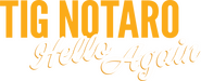 Logo of Tig Notaro: Hello Again image size 1375x556