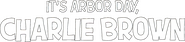 Logo of It's Arbor Day, Charlie Brown image size 1738x395