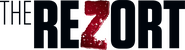 Logo of The Rezort image size 1419x387