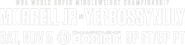 Logo of David Morrell Jr. vs. Aidos Yerbossynuly image size 1507x366