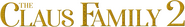 Logo of The Claus Family 2 image size 1278x184