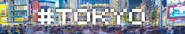 Logo of #TOKYO image size 1280x237