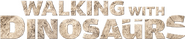 Logo of Walking with Dinosaurs image size 380x81