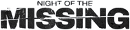 Logo of Night of the Missing image size 592x136