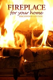 poster Fireplace 4K: Crackling Birchwood from Fireplace for Your Home