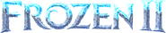 Logo of Frozen II image size 3773x751