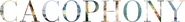 Logo of CACOPHONY image size 758x91