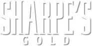 Logo of Sharpe's Gold image size 598x301
