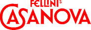 Logo of Fellini's Casanova image size 340x114