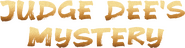 Logo of Judge Dee's Mystery image size 885x232